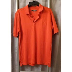 Pebble Beach Performance Golf Polo‎ Mens Red Stretch Shirt